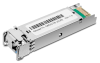 TP-Link TL-SM321B-2, 1000Base-BX WDM Двунаправленный SFP-модуль, TX: 1310 нм, RX: 1550 нм, 1 симплексный разъём LC, расстояние передачи до 2 км по каб