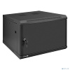 Exegate EX298618RUS Шкаф телекоммуникационный 19" настенный 6U ExeGate EC-WM-6U.600.M.BLACK (19”, 6U, 600x600x370mm (ШхГхВ), передняя дверь металл, съ