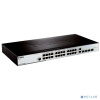 D-Link DES-3200-28_RFB/C1 Восстановленный в производственных условиях управляемый L2 коммутатор с 24 портами 10/100Base-TX, 2 портами 100/1000Base-X S
