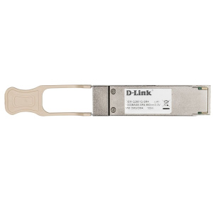 Трансивер D-Link DEM-Q2801Q-SR4/A1A
 QSFP28 с 1 портом 100GBase-SR4 для многомодового оптического кабеля OM3 (до 70 м) / OM4 (до 100 м)