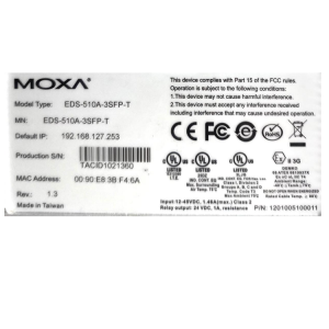 Управляемый коммутатор 7 x 10/100BaseTX, 3 x Gigabit SFP (оптика), с расширенным диапазоном температур<br><br><b>Причина уценки: </b>Коммутатор полнос