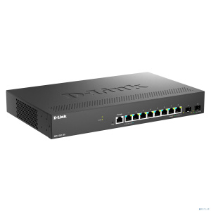 D-Link DMS-1250-10S/A1A/6KV Управляемый L2 коммутатор с 8 портами 10/100/1000/2.5GBase-T и 2 портами 10GBase-X SFP+