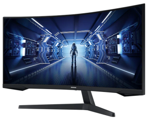 Samsung 34" Odyssey G5 C34G55TWWI VA curved 21:9 3440x1440 1ms 2500:1 250cd 178/178 HDMI DP 165Hz HDR FreeSync Premium VESA Black 2 years Samsung 34" Odyssey G5 C34G55TWWI VA curved 21:9 3440x1440 1ms 2500:1 250cd 178/178 HDMI DP 165Hz HDR FreeSync Premium VESA Black 2 years