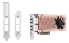 Карта расширения QNAP Карта расширения/ QM2-2P410G2T 2x M.2 22110/2280 NVMe SSD expansion card. PCIe Gen4 x 8 interface, 2 x 10 GbE BASE-T ports.