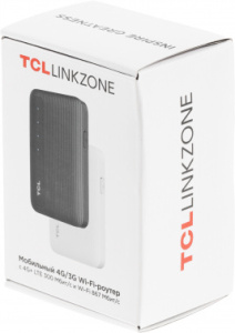 Модем 3G/4G/4G+ TCL Link Zone MW63VK USB Wi-Fi Firewall +Router внешний черный