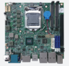Промышленная плата NEX-614B, форм-фактор Mini-ITX, процессор Intel Celeron/Core i3, 2x SO-DIMM 288 pin DDR4, 2x HDMI, 4x USB 3.0, 3x USB 2.0, GbE, SAT