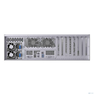Procase BS316-SAS12-B-0 Корпус 3U Rack server case 16 SATA III / SAS 12Gbit hotswap HDD 4*MiniSAS HD(8643), черный, без блока питания, глубина 650мм,