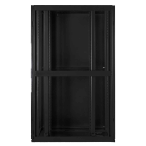 Серверный шкаф SMARTWATT Серверный шкаф Rack S-Series 42U 800x1200мм, двери с перфорацией, боковые панели 4шт и ролики в комплекте, черный (4512020620