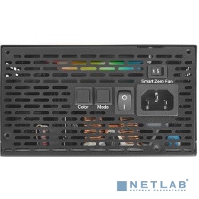 Блок питания Thermaltake ATX 850W Toughpower GF1 ARGB 80+ gold (24+4+4pin) APFC 140mm fan color LED 12xSATA Cab Manag RTL