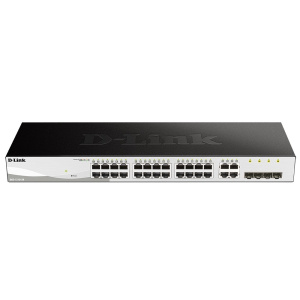 Коммутатор D-Link SMB D-Link DGS-1210-28/FL1A Управляемый L2 с 24 портами 10/100/1000Base-T и 4 комбо-портами 100/1000Base-T/SFP Коммутатор D-Link SMB D-Link DGS-1210-28/FL1A Управляемый L2 с 24 портами 10/100/1000Base-T и 4 комбо-портами 100/1000Base-T/SFP