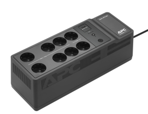 ИБП APC Back-UPS ES 650VA/400W, 230V, 8 Rus outlets (2 Surge & 6 batt.), USB, USB charge(type A), Data/DSL protection, 1 year warranty