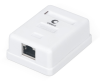 Cabeus WS-8P8C-Cat.6-SH-1 Розетка компьютерная RJ-45(8P8C), категория 6, экранированная, одинарная, внешняя, Dual IDC Cabeus WS-8P8C-Cat.6-SH-1 Розетка компьютерная RJ-45(8P8C), категория 6, экранированная, одинарная, внешняя, Dual IDC