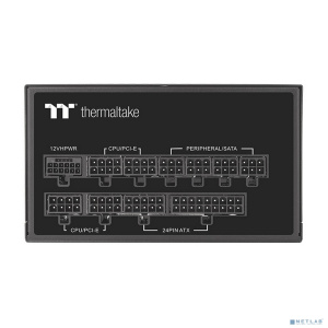 Блок питания Thermaltake ATX 1000W Toughpower GF3 80+ gold (24+4+4pin) APFC 140mm fan color LED 12xSATA Cab Manag RTL