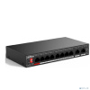 DAHUA DH-SG1010P 10-портовый гигабитный неуправляемый коммутатор c PoE, 8xRJ45 1Gb PoE, 2xRJ45 1Gb uplink, суммарно 96Вт, коммутация 20 Гбит/с, MAC-та