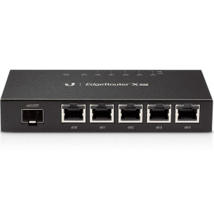 Маршрутизатор Ubiquiti Bad Pack EdgeRouter X SFP |ER-X-SFP| PoE-маршрутизатор 2 ядра (880 МГц), 5x 1G RJ45, 1x SFP, |ER-X-SFP| раздача PoE (022203)