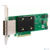 Broadcom 05-50075-00 Контроллер SAS LSI 9500-16e SGL (05-50075-00) PCIe Gen4 x8 LP, Tri-Mode SAS/SATA/NVMe 12G HBA, 16port(4*ext SFF8644), 3816 IOC