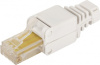 Коннектор Lanmaster полевой (LAN-TMP-U5E-WH) UTP кат.5E RJ45 с защитным колпачком белый (упак.:1шт) Коннектор Lanmaster полевой (LAN-TMP-U5E-WH) UTP кат.5E RJ45 с защитным колпачком белый (упак.:1шт)
