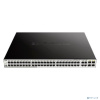 D-Link DGS-1210-52MP/F3A PROJ Настраиваемый L2 коммутатор с 48 портами 10/100/1000Base-T и 4 комбо-портами 100/1000Base-T/SFP (48 портов PoE 802.3af/a