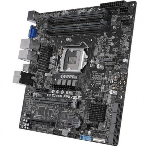 Материнская плата ASUS WS C246M PRO LGA1151 mATX 4xDDR4 PCIEx16 PCIEx8 PCIEx1 M.2 DP HDMI VGA 2xGLAN {5)