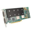 Видеокарта Matrox (MURA-MPX44HF) 4 outputs, 4 inputs PCIe x16 (Gen2) 2GB1 64 Gbit/sec, out SL-DVI 2048x1152, output: RGB (VGA) 2048x1536 , input: SL-D