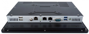 Панельный компьютер PPC-F10B-BT-J1/2G/R, дисплей 10.4" XGA, резистивный сенсорный экран, процессор Intel Celeron J1900 2.0ГГц, 2Гб DDR3L, 1x2.5" SATA