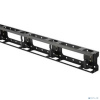 Hyperline CMV-42U-ML Металлический вертикальный кабельный организатор с крышкой 42U, для шкафов TTC, TSC шириной 800 мм, черный (RAL 9004) (1 шт)