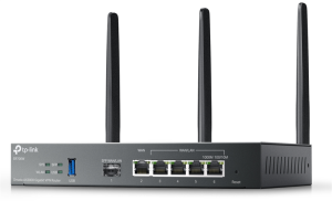 Маршрутизатор TP-Link ER706W, VPN-маршрутизатор Omada с гигабитными портами и поддержкой Wi-Fi AX3000, 1 гиг. SFP WAN/LAN, 1 гиг. RJ45 WAN, 4 гиг. RJ45 WAN/LAN, USB Маршрутизатор TP-Link ER706W, VPN-маршрутизатор Omada с гигабитными портами и поддержкой Wi-Fi AX3000, 1 гиг. SFP WAN/LAN, 1 гиг. RJ45 WAN, 4 гиг. RJ45 WAN/LAN, USB
