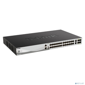 D-Link DGS-3130-30S/B1A PROJ Управляемый L3 стекируемый коммутатор с 24 портами 1000Base-X SFP, 2 портами 10GBase-T и 4 портами 10GBase-X SFP+ D-Link DGS-3130-30S/B1A PROJ Управляемый L3 стекируемый коммутатор с 24 портами 1000Base-X SFP, 2 портами 10GBase-T и 4 портами 10GBase-X SFP+