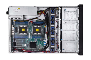 Корпус серверный InWin IW-RS208-07/8038mm fan*4/Mini-SAS HD backplane(12G)/ rear 2.5"HDD module/PDB AcBel R2CU6801A/Acbel R1CA2801A, Platinum, CRPS 80