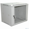 Rexant (04-2200) Шкаф настенный 19" 6U 600х450х370мм (ШхГхВ) - передняя дверь стекло, боковые стенки съемные (разобранный), RAL 7035 PRO