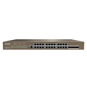 Коммутатор 24PORT 1000M POE 4SFP TEG5328P-24-410W TENDA