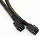 Кабель DiliVing DLHS36-8820 SFF8643-SFF8643 (HDmSAS -to- HDmSAS internal cable), 100 Ом, SAS 3.0, 75cm