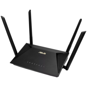 Маршрутизатор ASUS RT-AX1800U WiFi 6 3х1G USB 1201+574Mbps 5GHz/2.4GHz
