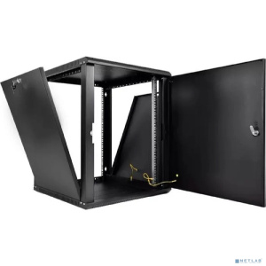 ЦМО Шкаф телекоммуникационный настенный разборный ЭКОНОМ 18U (600 x 650) дверь металл, цвет черный (ШРН-Э-18.650.1-9005)