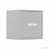 NTSS Шкаф настенный телекоммуникационный NTSS LIME 15U 550х450х770мм, 2 профиля 19, дверь сплошная металл, боковые стенки несъемные, разобранный, серы