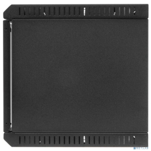 ЦМО Шкаф телекоммуникационный настенный разборный 6U (600х350) дверь стекло, цвет черный (ШРН-Э-6.350-9005) (1 коробка)