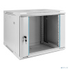 Exegate EX298601RUS Шкаф телекоммуникационный 19" настенный 9U ExeGate EC-WM-9U.450.G.GREY (19”, 9U, 600x450x500mm (ШхГхВ), передняя дверь закаленное