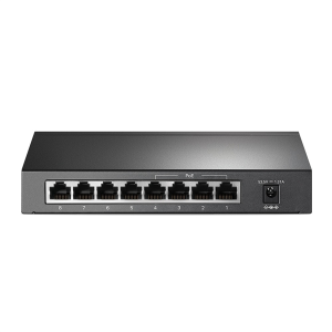 коммутатор TP-Link TL-SF1008P, 8-Port 10/100 Mbps Desktop Switch with 4-Port PoE+, 66 W, 250m