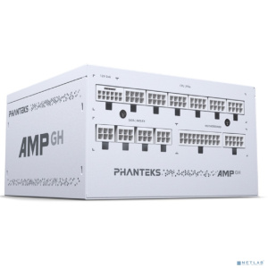 PHANTEKS AMP GH 1000W (80 Plus Platinum, ATX 3.1, PCIe 5.1, APFC, 120mm Fan, Fully Modular, White) / PH-P1000GH_WT01