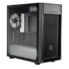 Корпус MINITOWER MicroATX MiniATX W/PSU 1x120mm Fan предустановлен ELITE 300 черный с боковым окном E300-KG5N-S00 COOLER MASTER