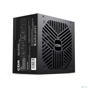 Блок питания CBR ATX 550W DC-DC, 12cm fan, 20+4pin, 1*4+4pin, 1*6+2pin, 2*IDE, 3*SATA, кабель питания 1.2м, черный [PSU-ATX550-12MD] OEM