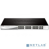 D-Link DGS-1210-28/F1A Настраиваемый коммутатор WebSmart с 24 портами 10/100/1000Base-T и 4 комбо-портами 100/1000Base-T/SFP