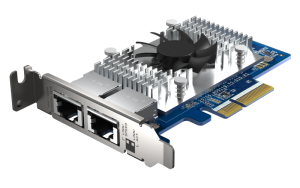 карта расширения QNAP Expansion Card QXG-10G2T-X710 PCIe Gen3x4 2x10GbE(BASE-T)