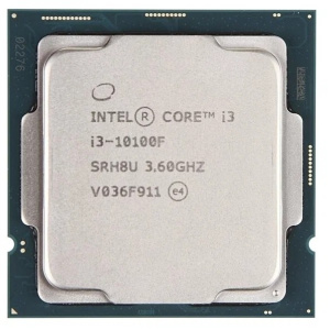 CPU Intel Core i3-10100F BOX {3.6GHz, 6MB, LGA1200}
