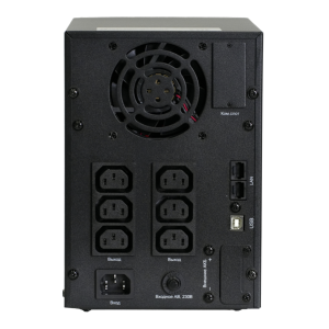 Источник бесперебойного питания Systeme Electric Smart-Save SMT, 3000VA/2400W, Line-Interactive, LCD, Out: 6xC13, SNMP Intelligent Slot