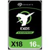 Жесткий диск серверный Seagate Exos X18 ST16000NM004J 16TB 3.5" SAS 12Gb/s, 7200rpm, 256MB, 512E/4kn (020572)