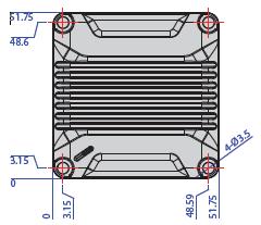 Процессорный модуль SOM200RD52PCCE1, форм-фактор SOM200, 256 MБ, встроенный сторожевой таймер, 1x Ethernet, 4x USB 2.0, 5x RS-232, 2х GPIO, SSD-1ГБ NA