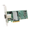 RAID-контроллер Broadcom 9380-8E (LSI00438 / 05-25528-04) PCIe 3.0 x8 LP, SAS/SATA 12G, RAID 0,1,5,6,10,50,60, 8port(2*ext SFF8644), Cache 1GB, 3108RO
