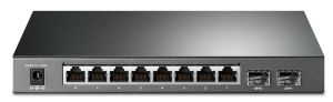 коммутатор TP-Link SG2210P, Omada™ 8-Port Gigabit Smart PoE+ Switch with 2 SFP Slots, 58 W PoE