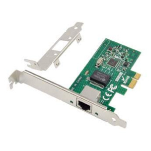 ORIENT XWT-INT210T1PE, Сетевая карта PCI-Ex1 v2.0 1xRJ45 Gigabit Ethernet, Intel I210AT chipset, 1 Гбит/с, 2 планки крепления в комплекте (33300)